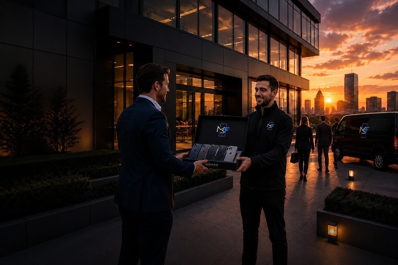 Mobile Fix Studio corporate device delivery service